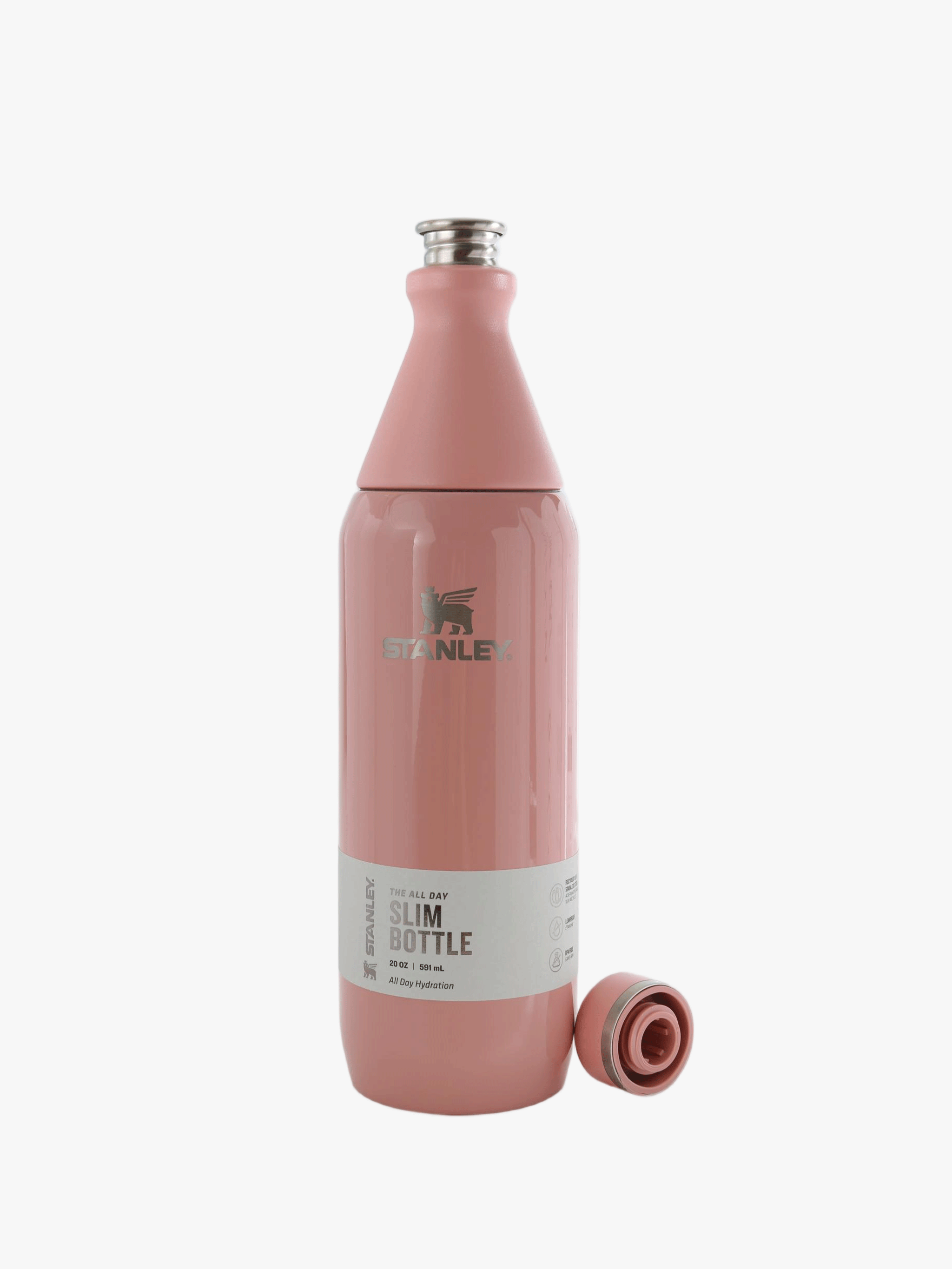 Pink product, front view