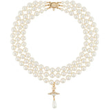 Tan jewelry, front view