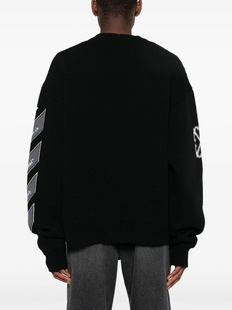 Off white long sales sweater