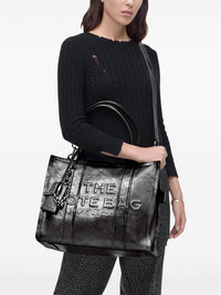 MARC JACOBS - Women The Large Metallic Distressed Leather Tote Bag