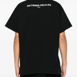 Black t-shirt, front view