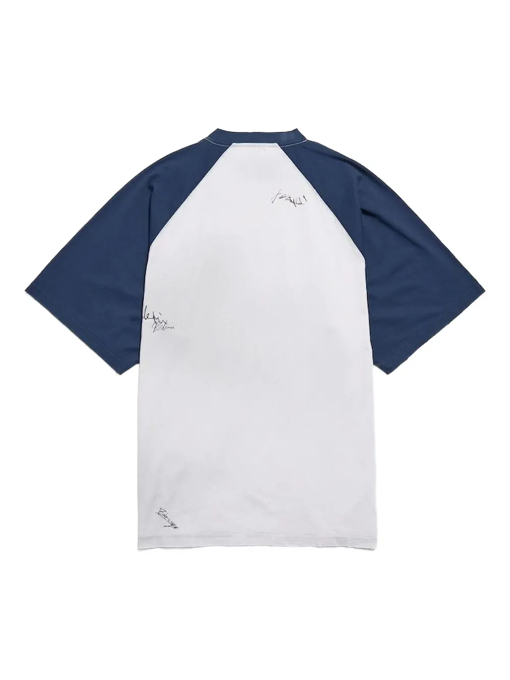 White t-shirt,back view