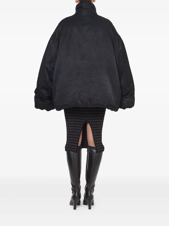 Black jacket, full body view