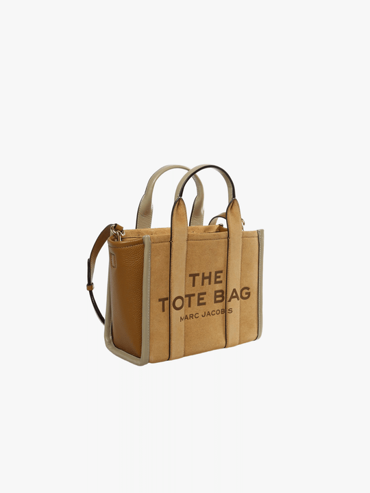 MARC JACOBS - Women Suede Leather Blocked Small Tote Bag – Atelier MARC JACOBS - Women Suede Leather Blocked Small Tote Bag – Atelier