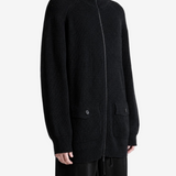 Black shirt, full body view