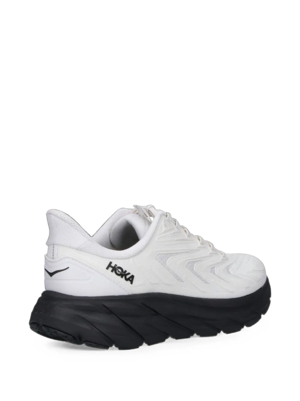 White shoes, side view