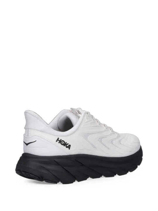 White shoes, side view