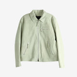 Green jacket, front view