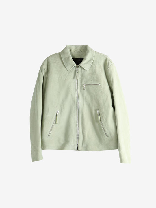 Green jacket, front view