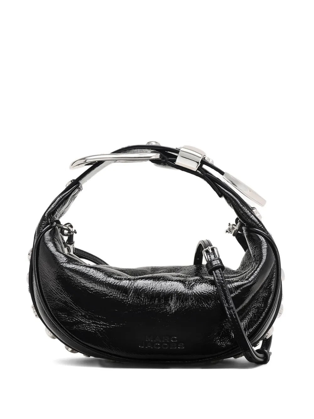 Black bags, front view