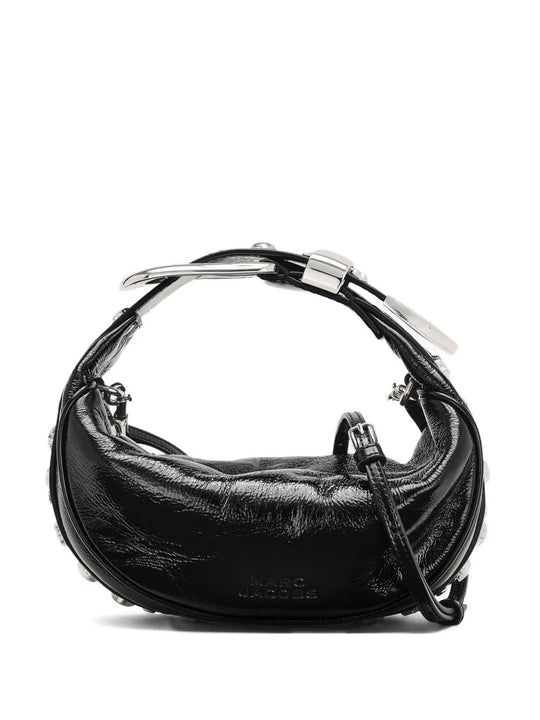 Black bags, front view
