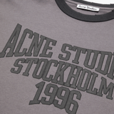 Close up of Grey t-shirt, showing texture of the 100% cotton fabric