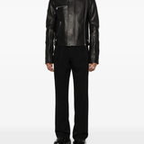 Black jacket, full body view