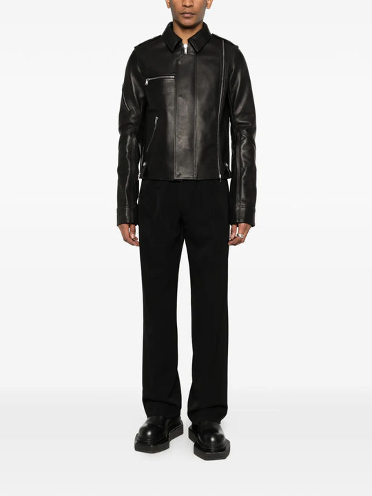 Black jacket, full body view