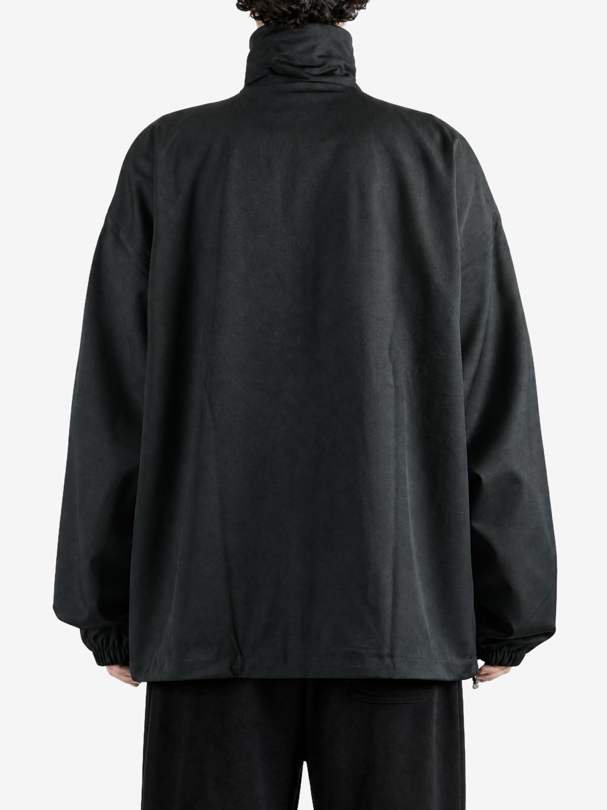 Black jacket, front view