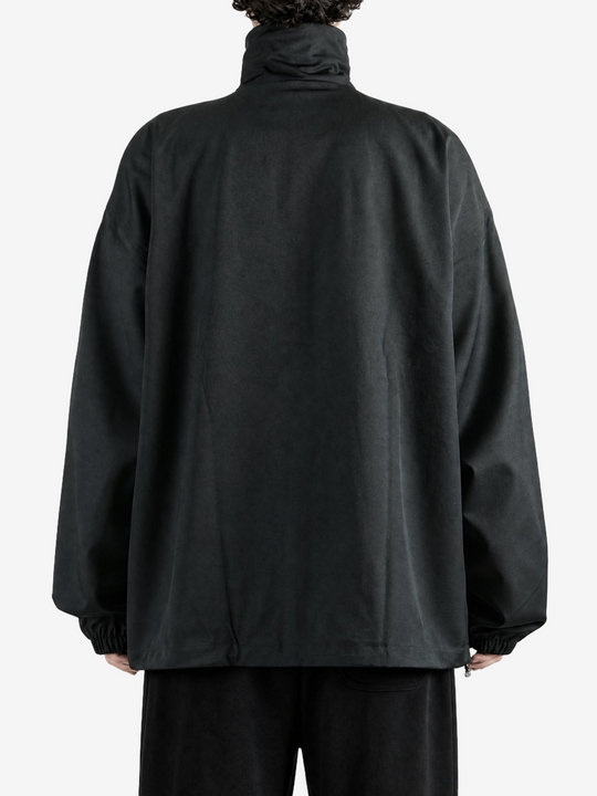 Black jacket, front view