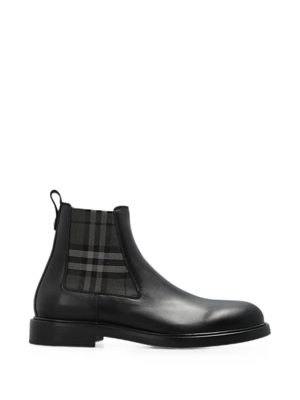 Black boots, side view
