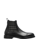 Black boots, side view