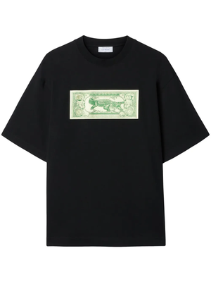 OFF WHITE - Men Banknote Arrow Ska SS Tee