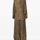 brown jacket,full body view