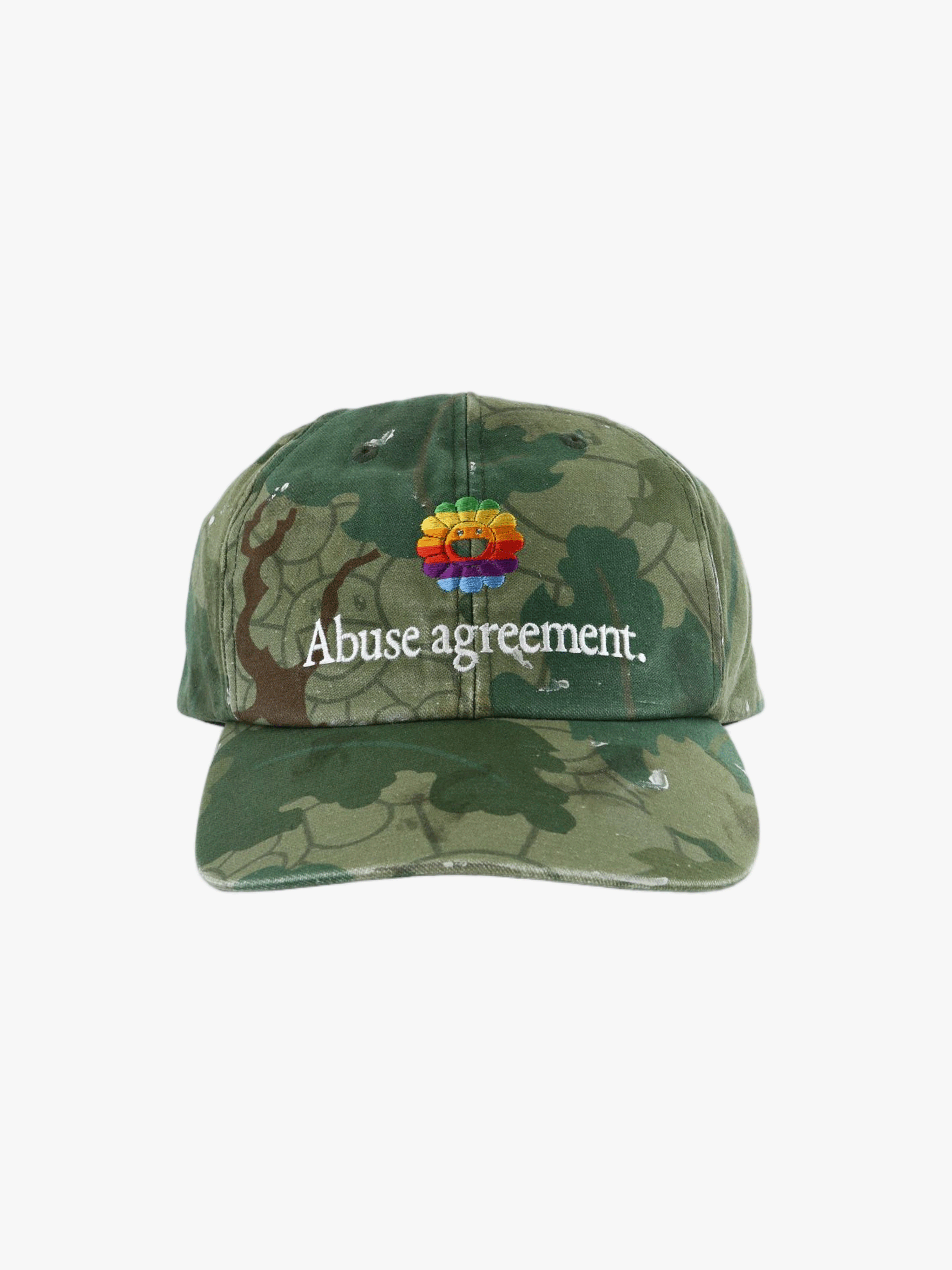 Green hat, front view
