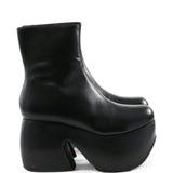 Black boots, side view