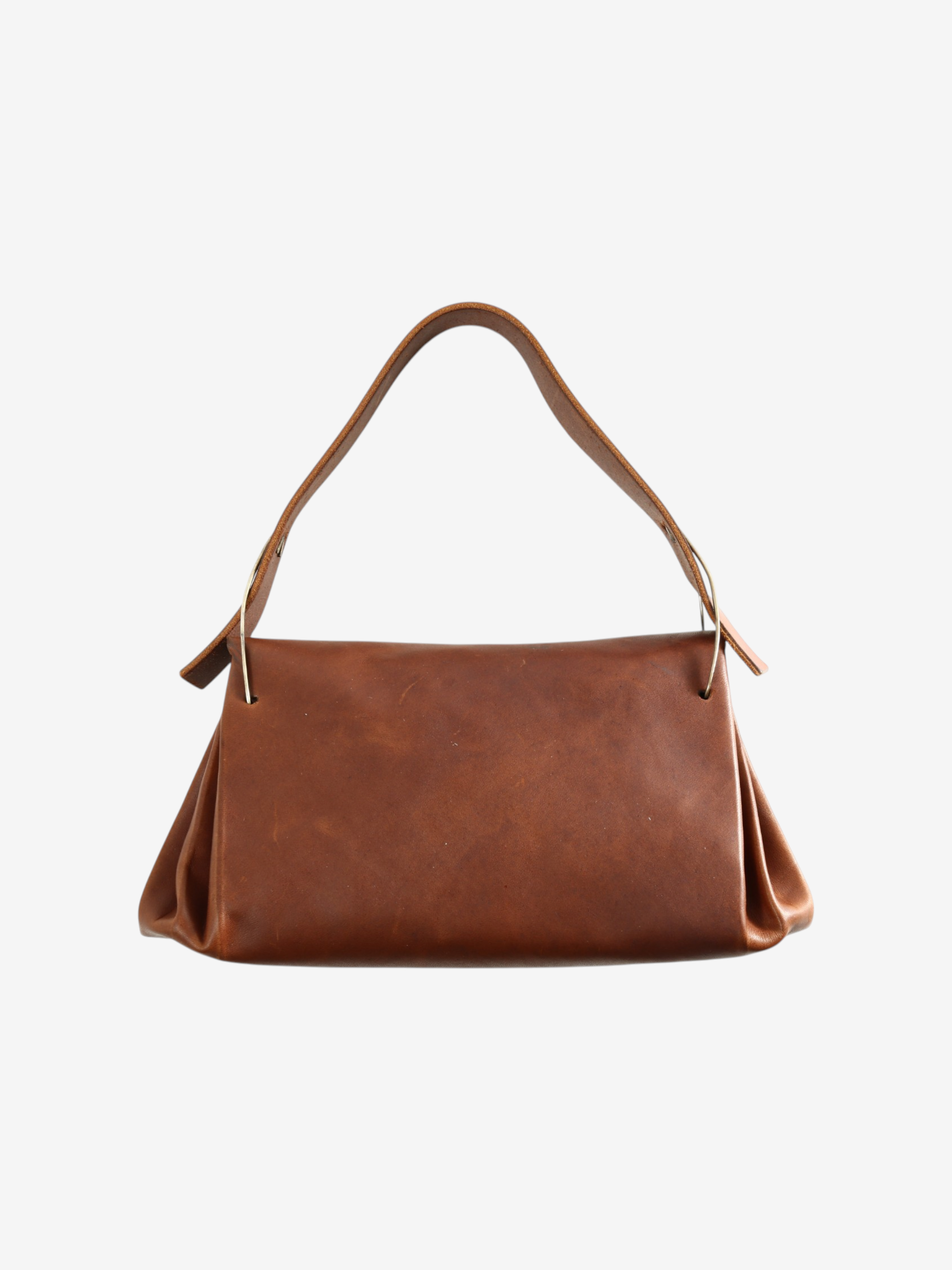 Brown bag, front view