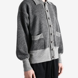 Grey jacket, front view