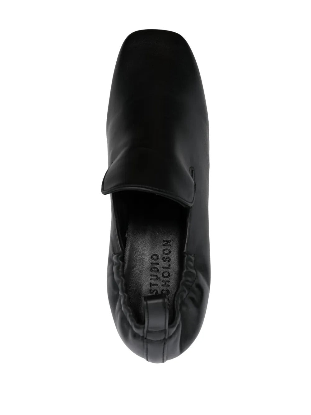 Black heels, side view