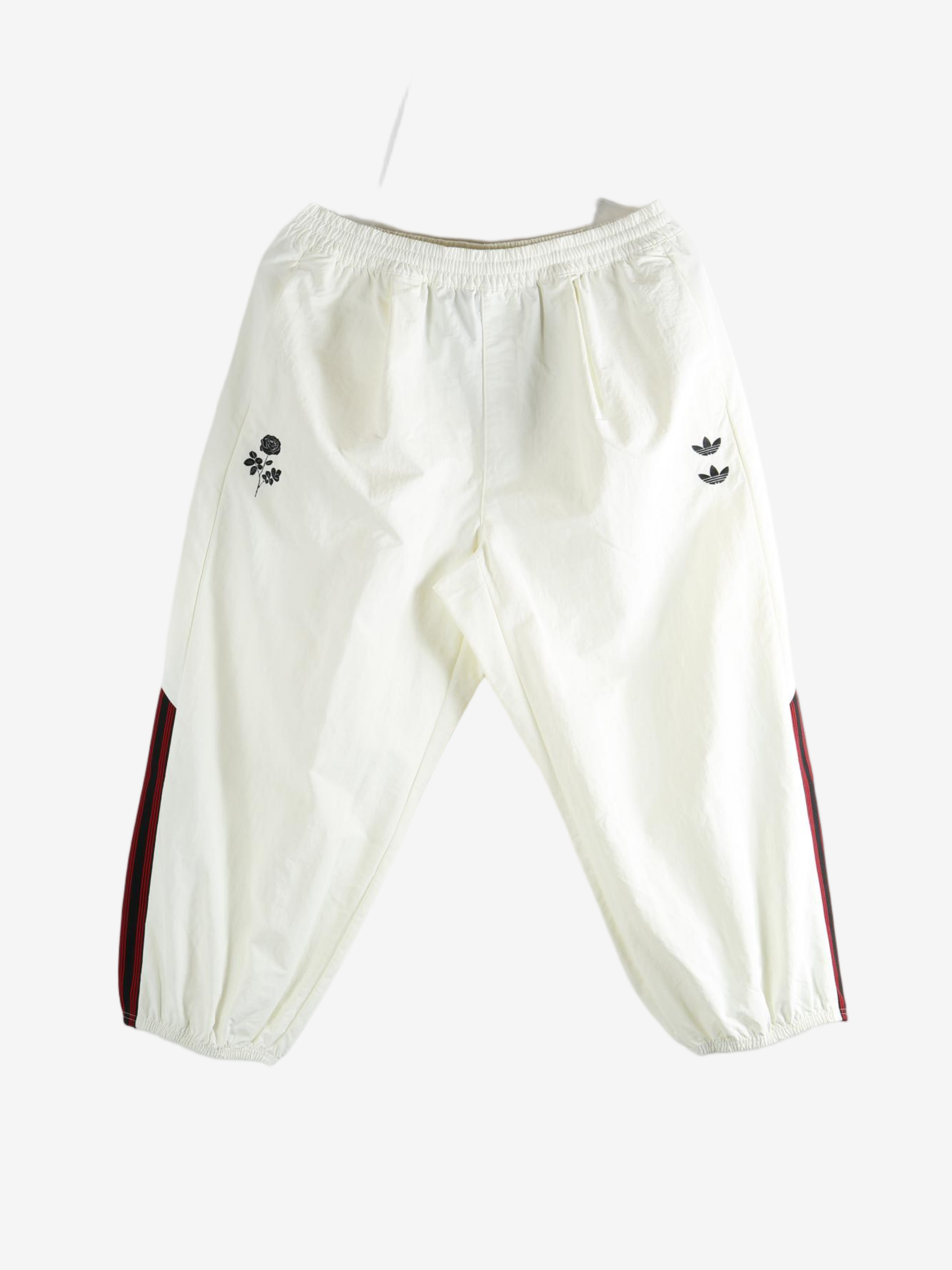 White pants, front view
