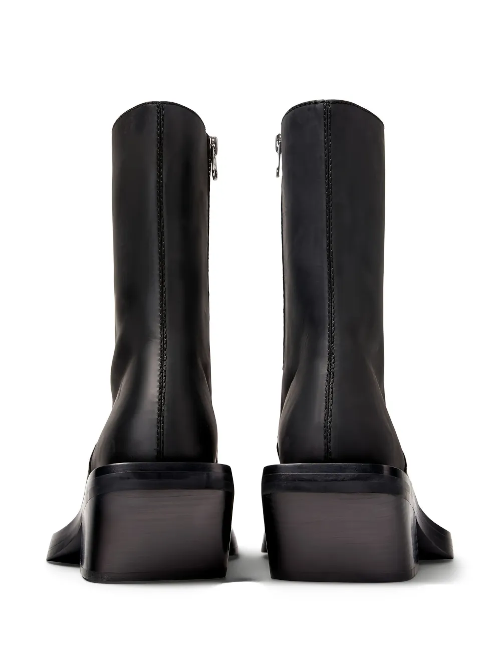 black boots,back view