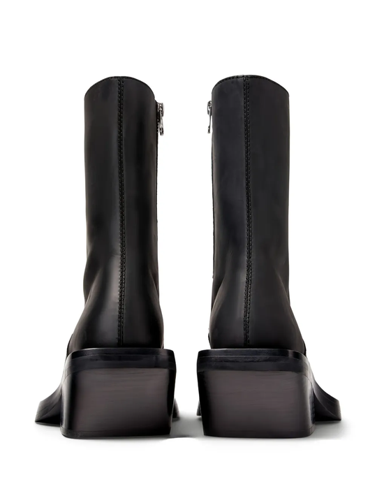 black boots,back view