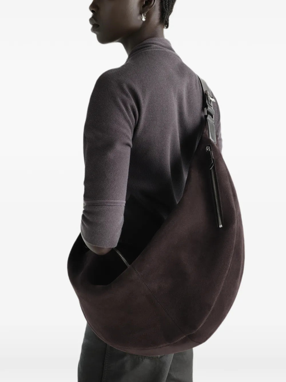 Brown bag, side view