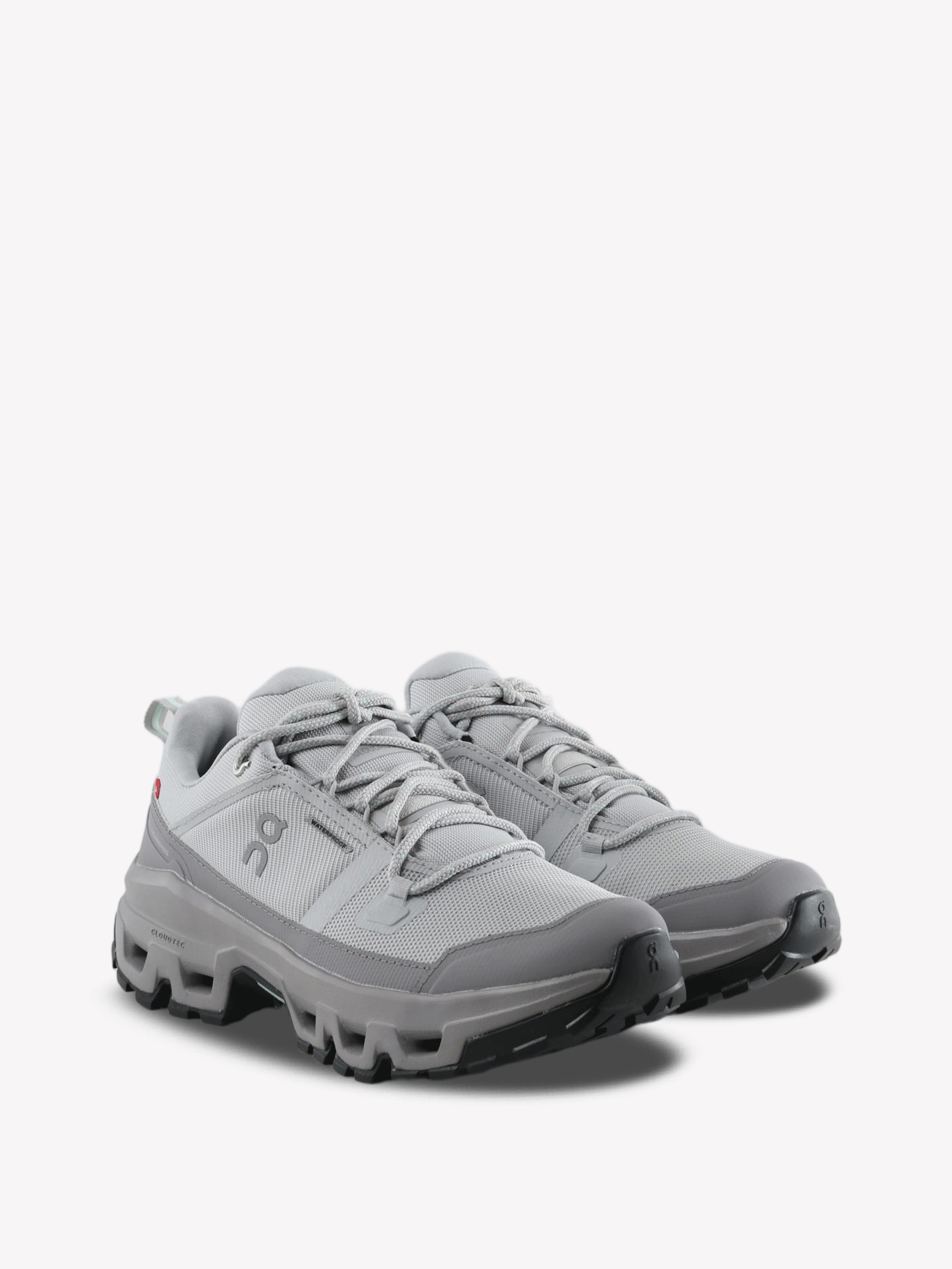 Grey shoes, front view
