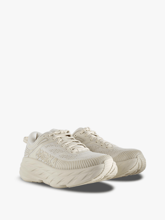 Tan shoes, front view