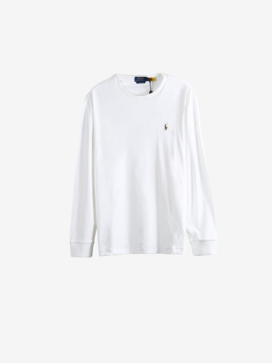 White t-shirt, front view