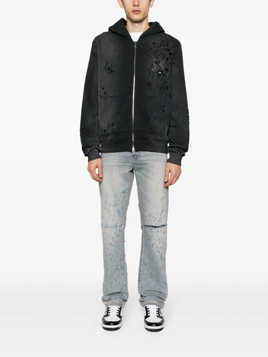 Blue jeans, full body view