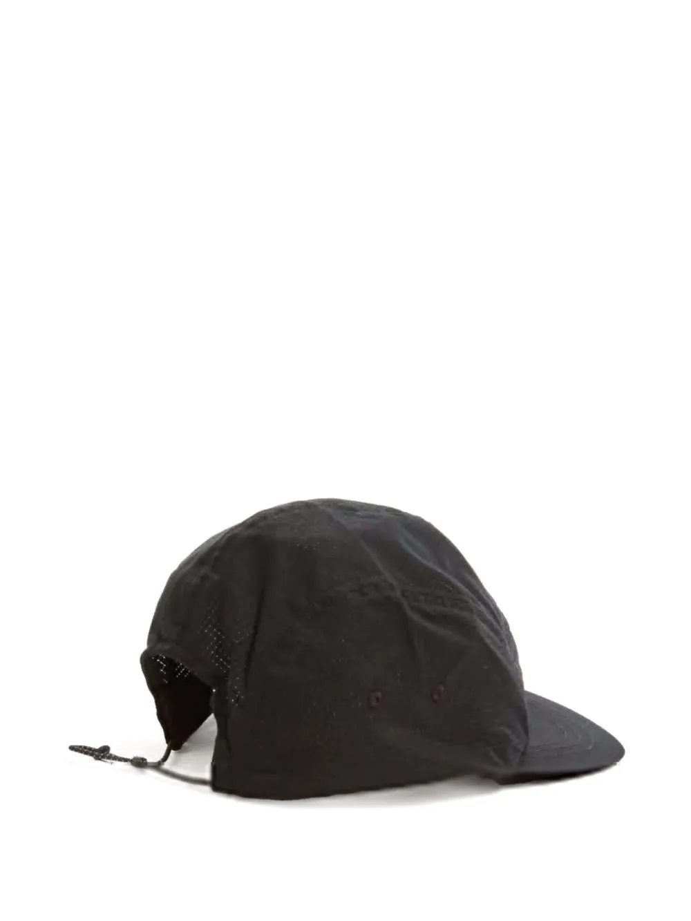 Black hat, back view