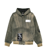 Green jacket,front view