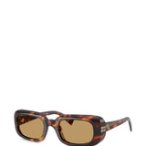 Brown eyewear, front view