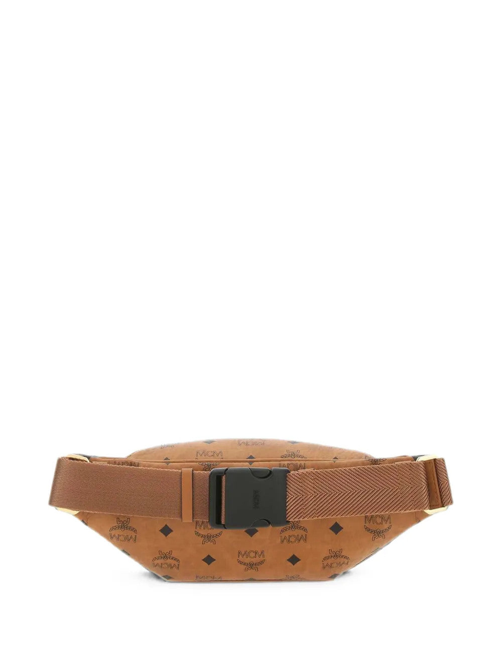 Tan bag, front view