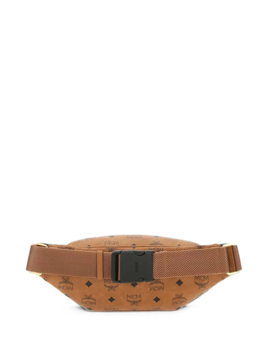 Tan bag, front view
