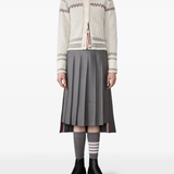 white knitwear, full body view