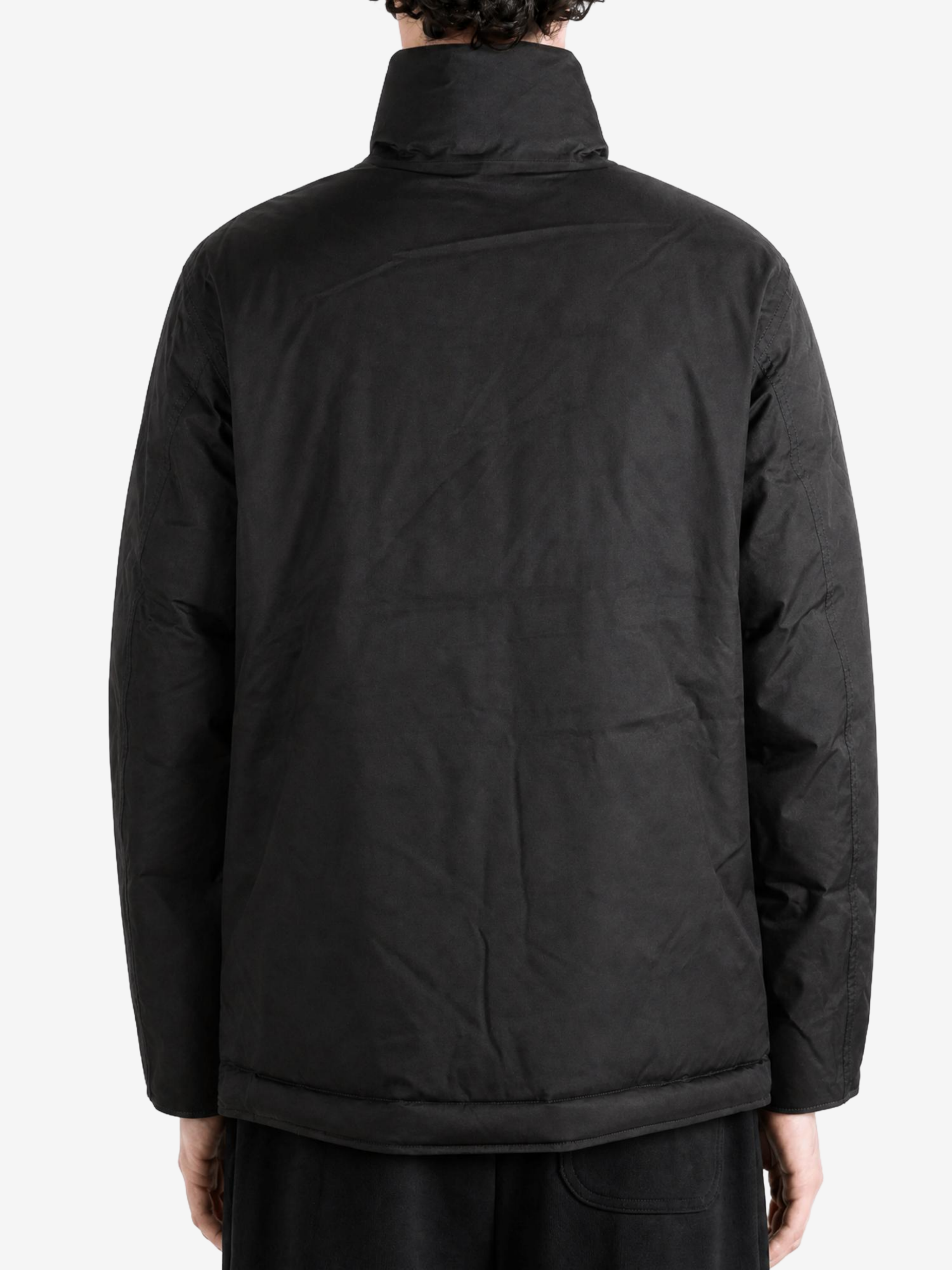 Black jacket, front view