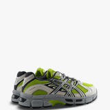 Green shoes, side view