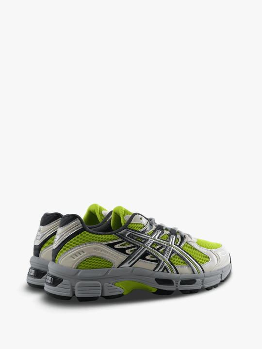 Green shoes, side view