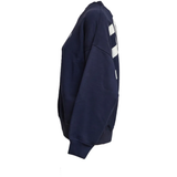 blue sweats-hoodies,side view