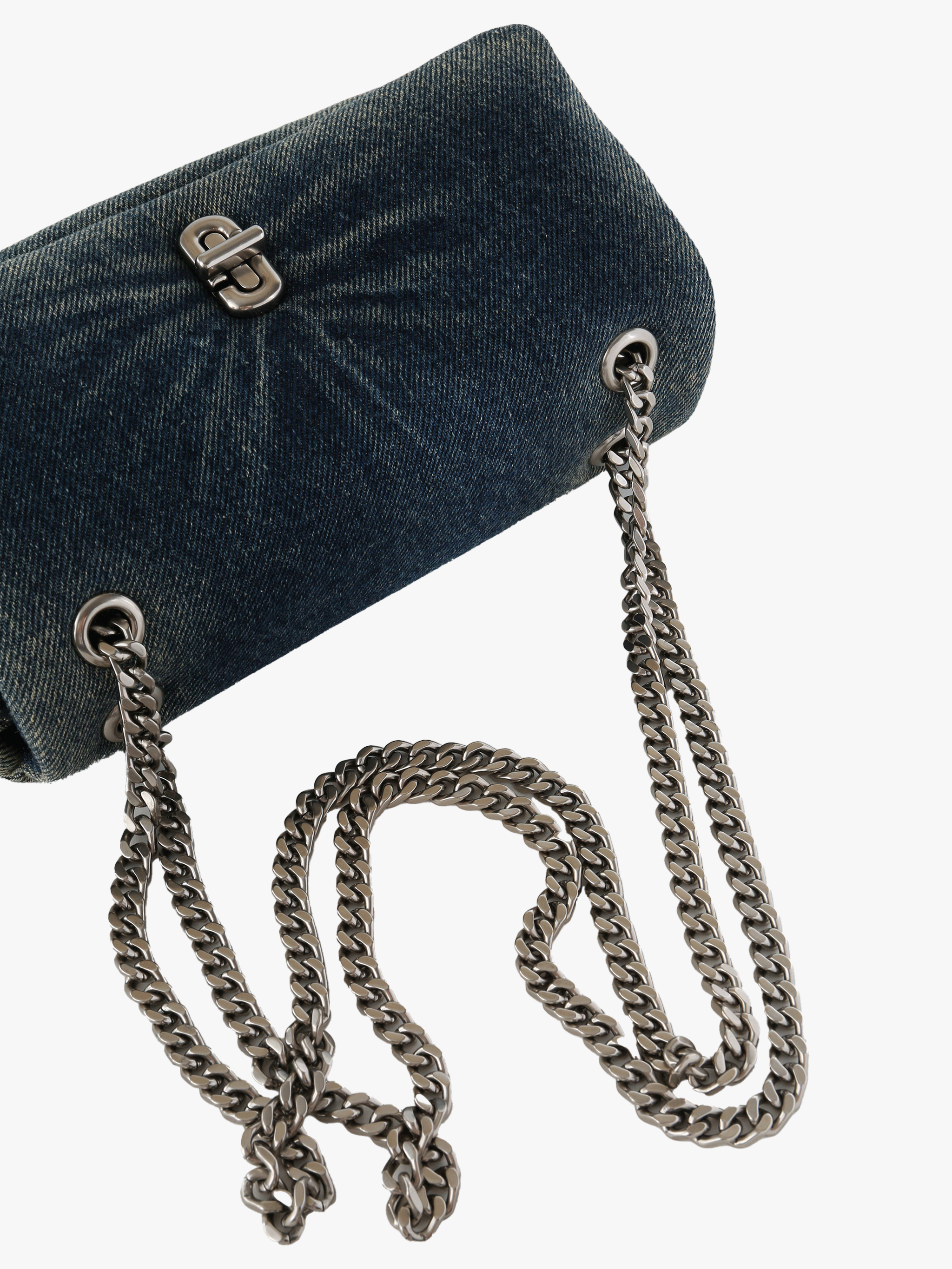 Blue bag, front view