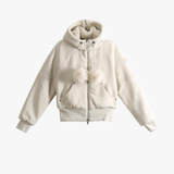 MOOSE KNUCKLES - Women Oro Reversible Hood Zip Sweater