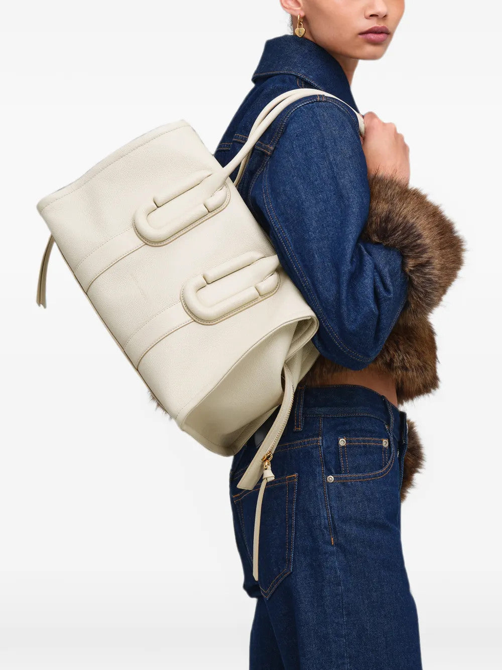 White bag, front view